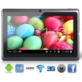 Tablet PC Q78 7" Android 4.0, A13, 1.2GHz 3G, 4GB, 2 Câmeras